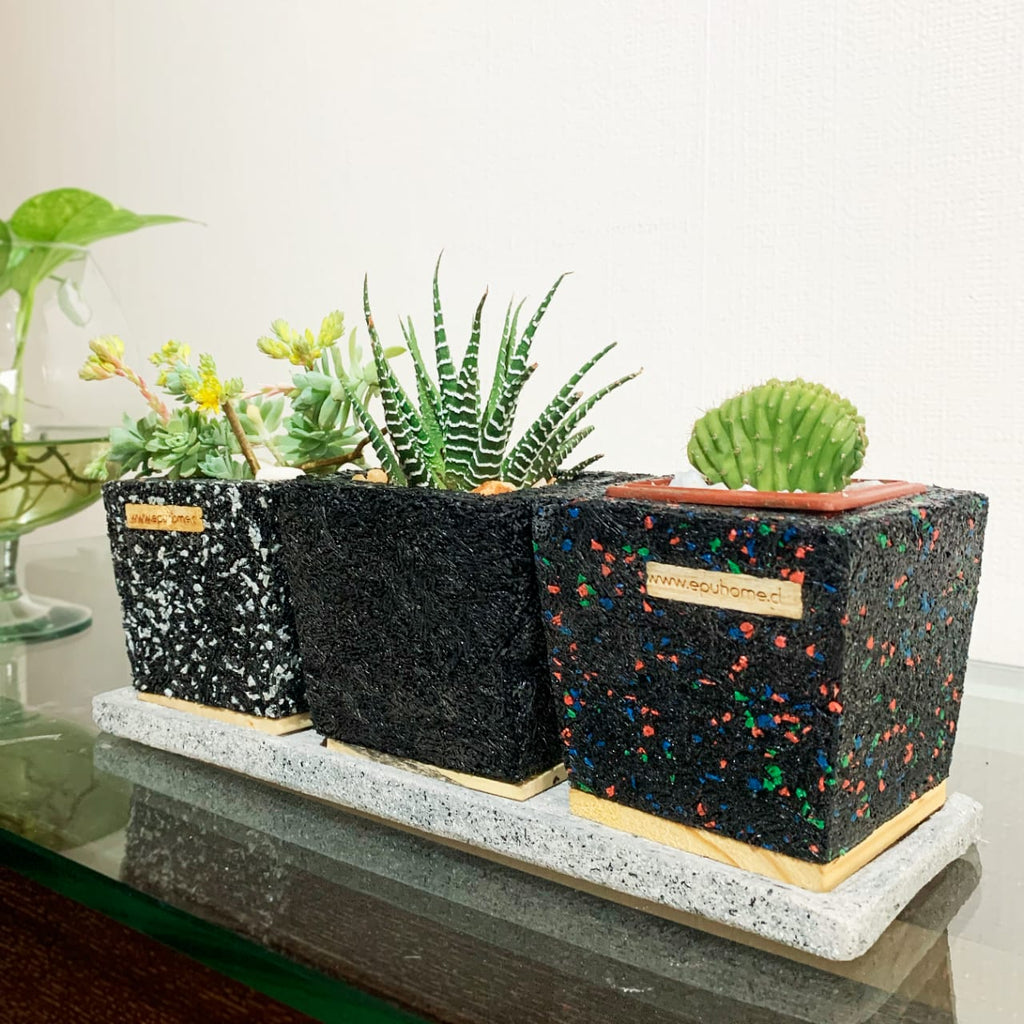 Tripack Maceteros "S"