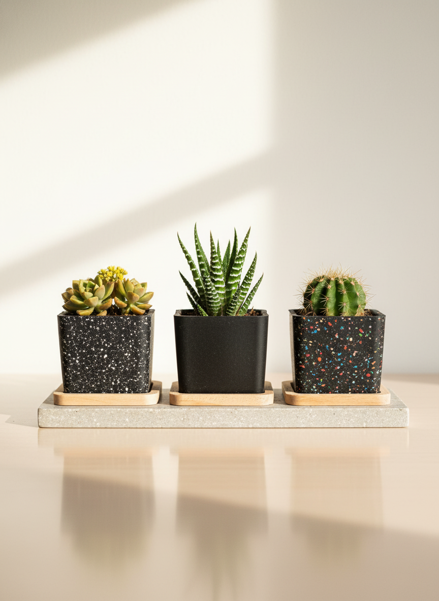 Tripack Maceteros "S"